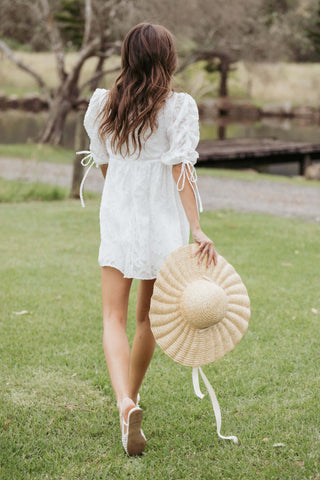 Giselle Mini Dress - White Floral - XL - Image 45