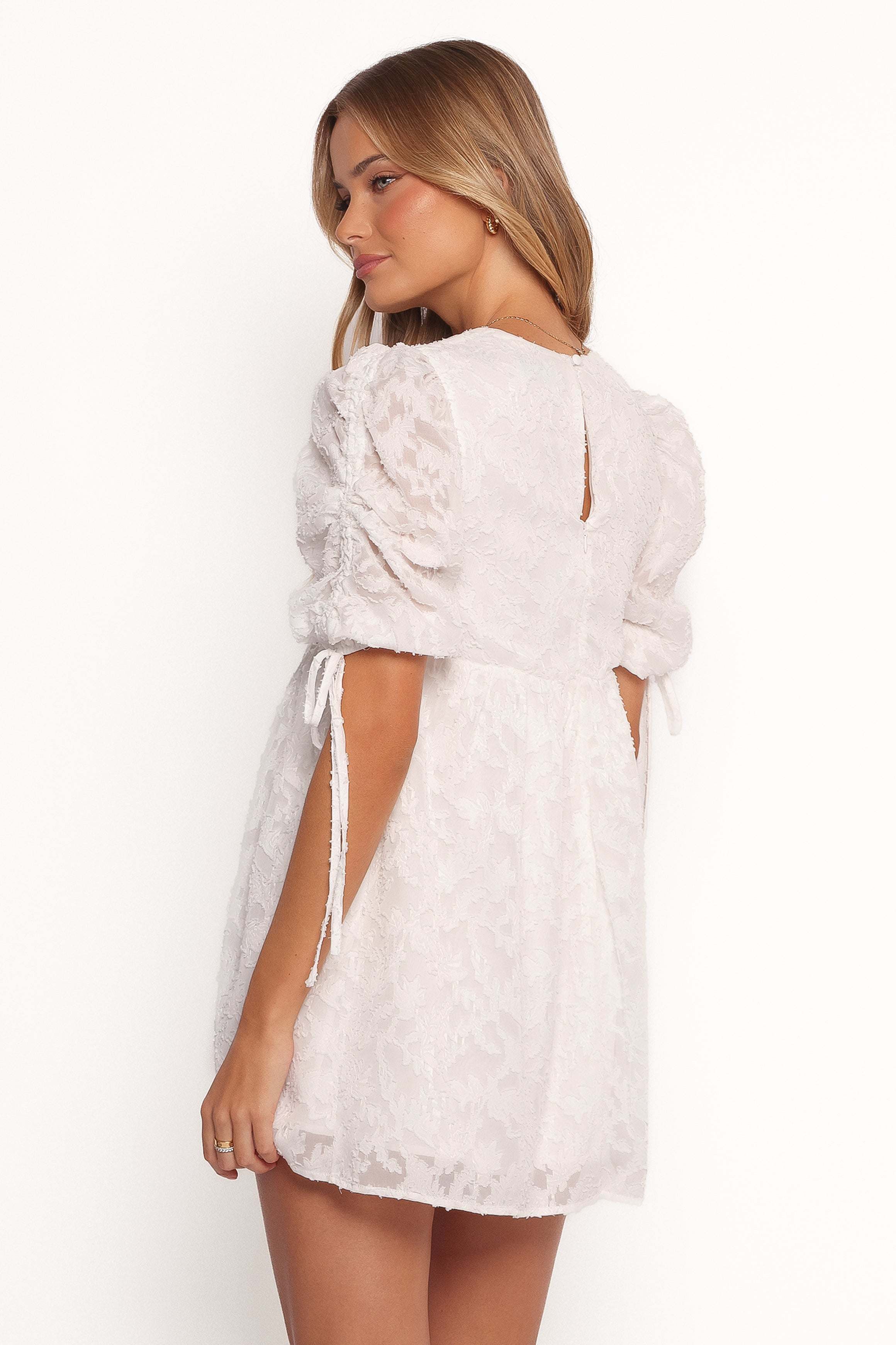 Giselle Mini Dress - White Floral - XL - Image 40