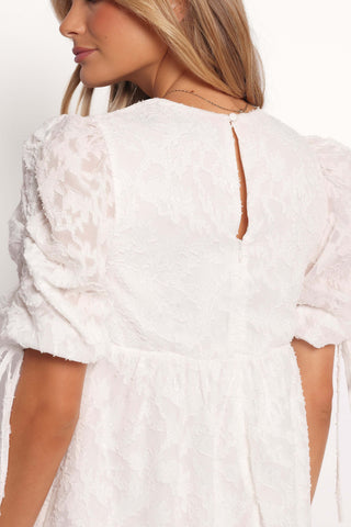 Giselle Mini Dress - White Floral - XL - Image 42