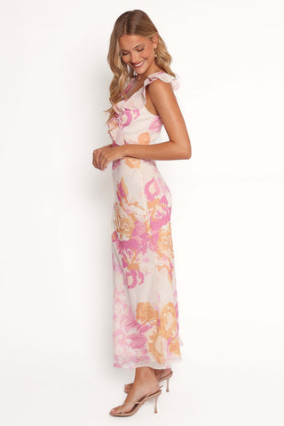 Kaori Midi Dress - Pink Floral - 10 - Image 32