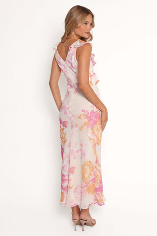 Kaori Midi Dress - Pink Floral - 10 - Image 33