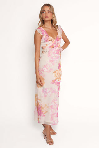 Kaori Midi Dress - Pink Floral - 10 - Image 34