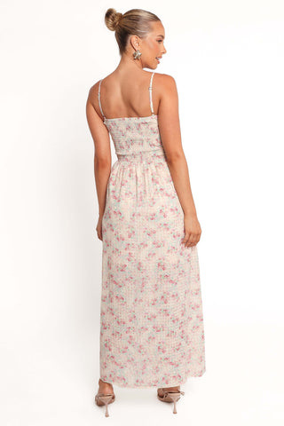 Vespera Maxi Dress - Pink Ditsy - XL - Image 30