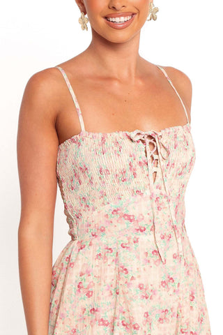 Vespera Maxi Dress - Pink Ditsy - XL - Image 31