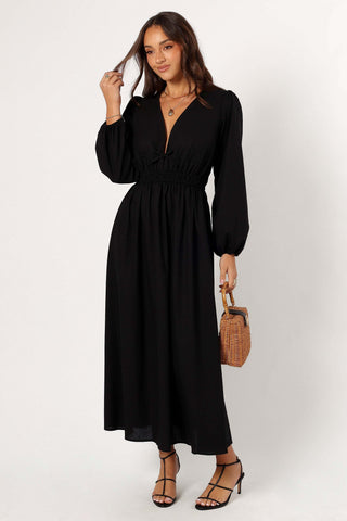 Cece Long Sleeve Maxi Dress - Black - XL - Image 29