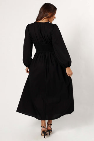 Cece Long Sleeve Maxi Dress - Black - XL - Image 32