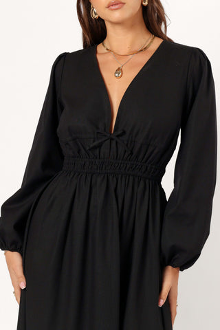Cece Long Sleeve Maxi Dress - Black - XL - Image 34