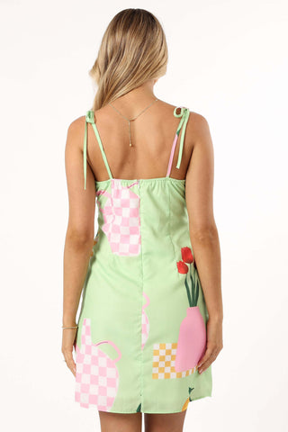 Anistyn Mini Dress - Green Papaya - XL - Image 37