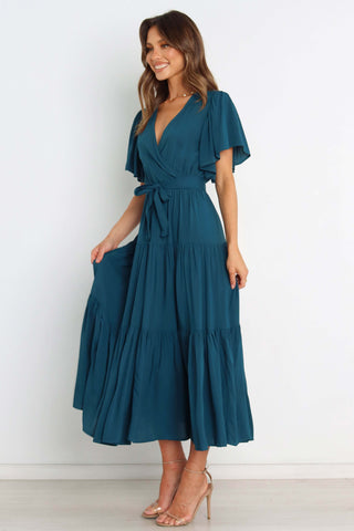 Barker Dress - Teal - XL - Image 45