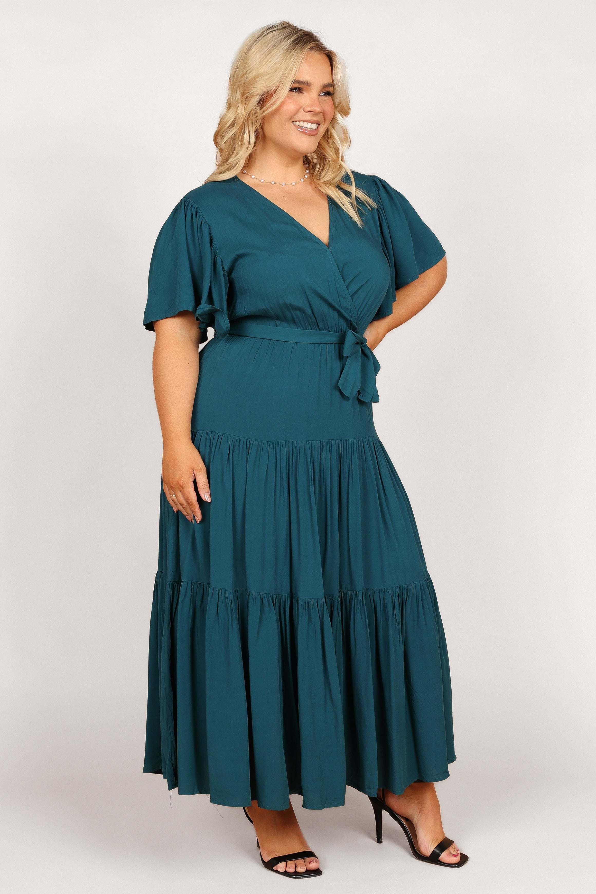 Barker Dress - Teal - XL - Image 41
