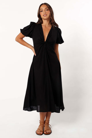 Matilda Midi Dress - Black - XL - Image 30
