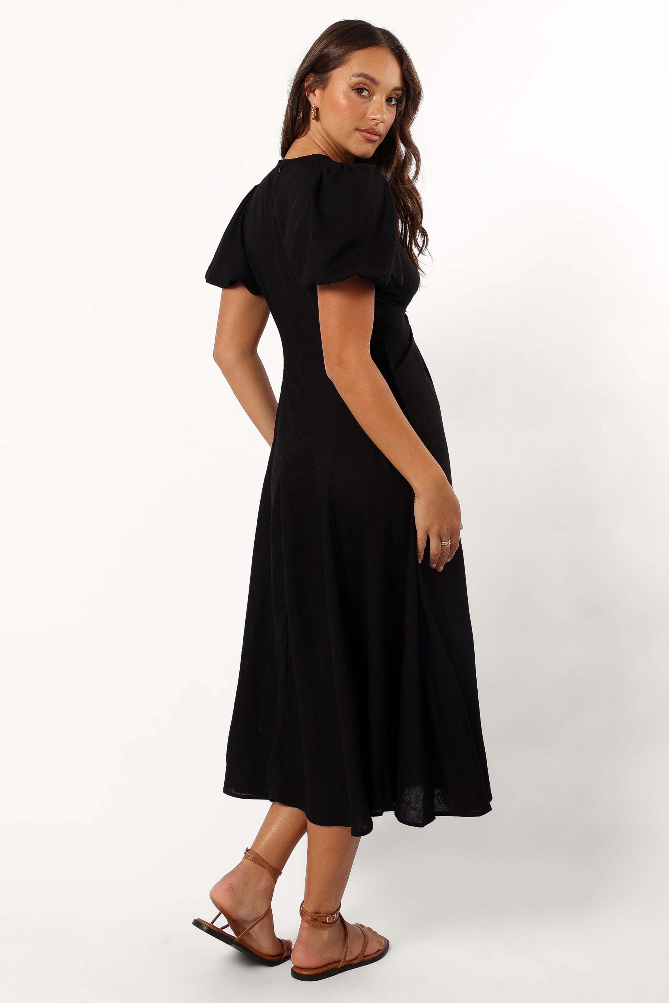 Matilda Midi Dress - Black - XL - Image 33