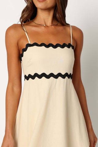 Yana Maxi Dress - Cream Black - XL - Image 39
